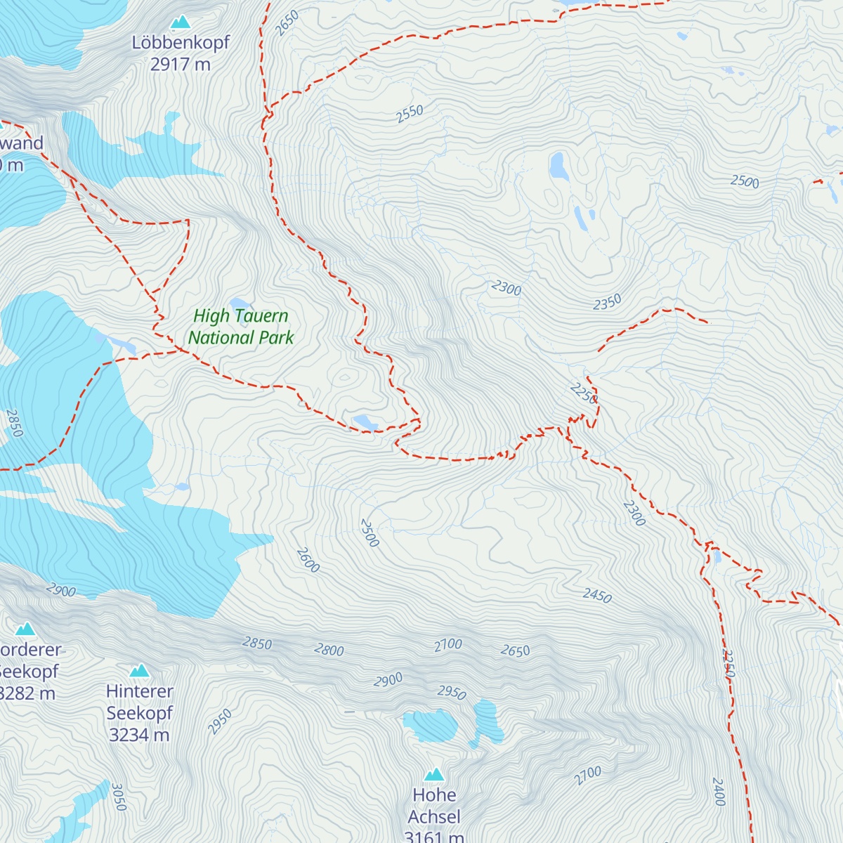 Badener Hütte map