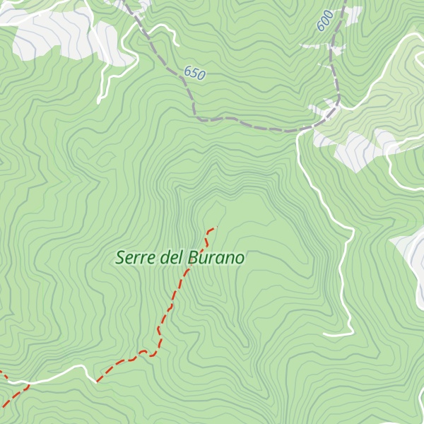 Map of Monte Vicino
