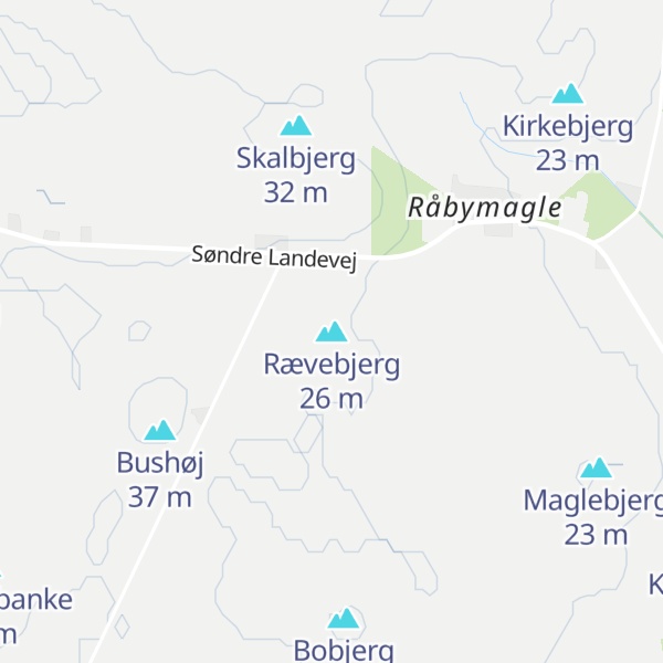 Map of Rævebjerg
