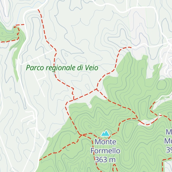 Map of Monte Quadraro