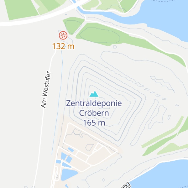 Map of Zentraldeponie Cröbern
