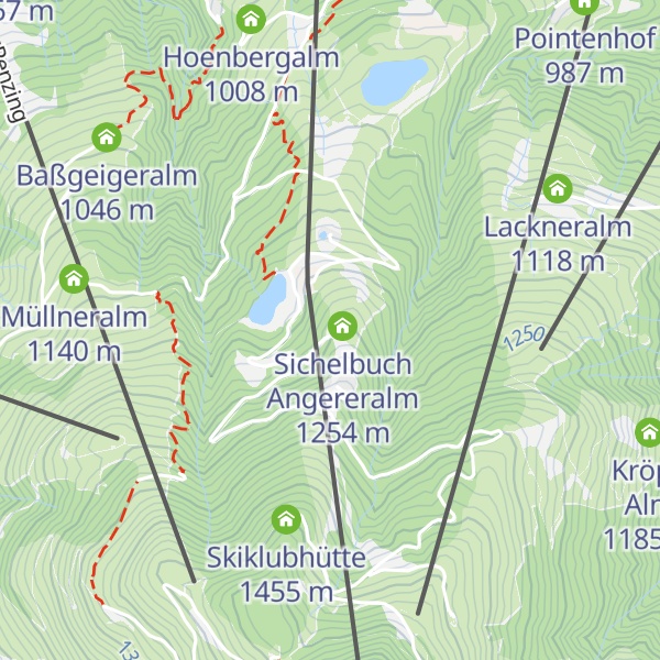 Map of Sichelbuchalm