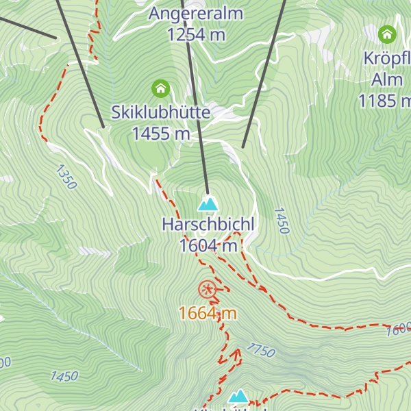 Map of Berggasthof Harschbichl