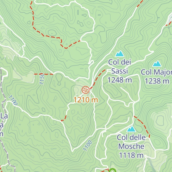 Map of Malga Sponda Alta