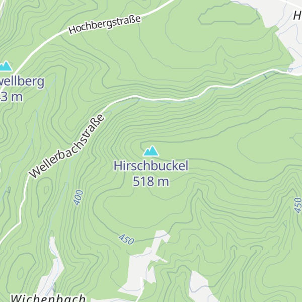 Map of Hirschbuckel