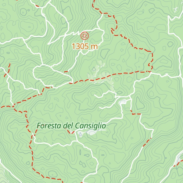 Map of Col Grande