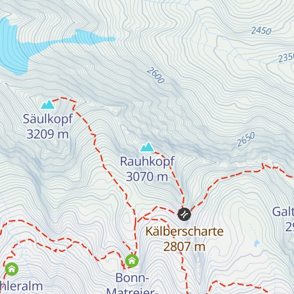 Map of Rauhkopf