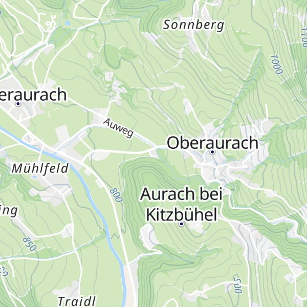 Map of Freiwillige Feuerwehr Aurach bei Kitzbühel
