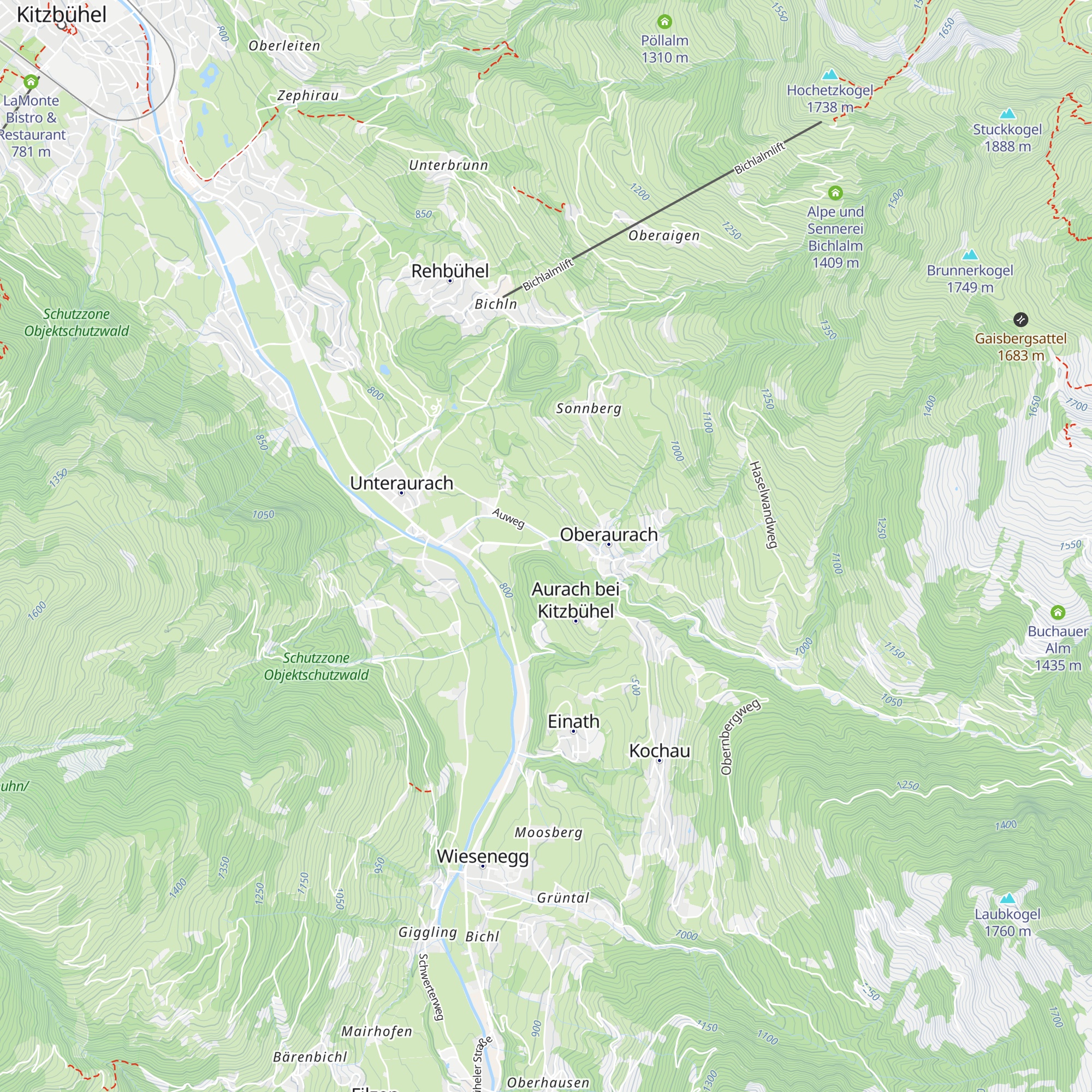 Freiwillige Feuerwehr Aurach bei Kitzbühel map
