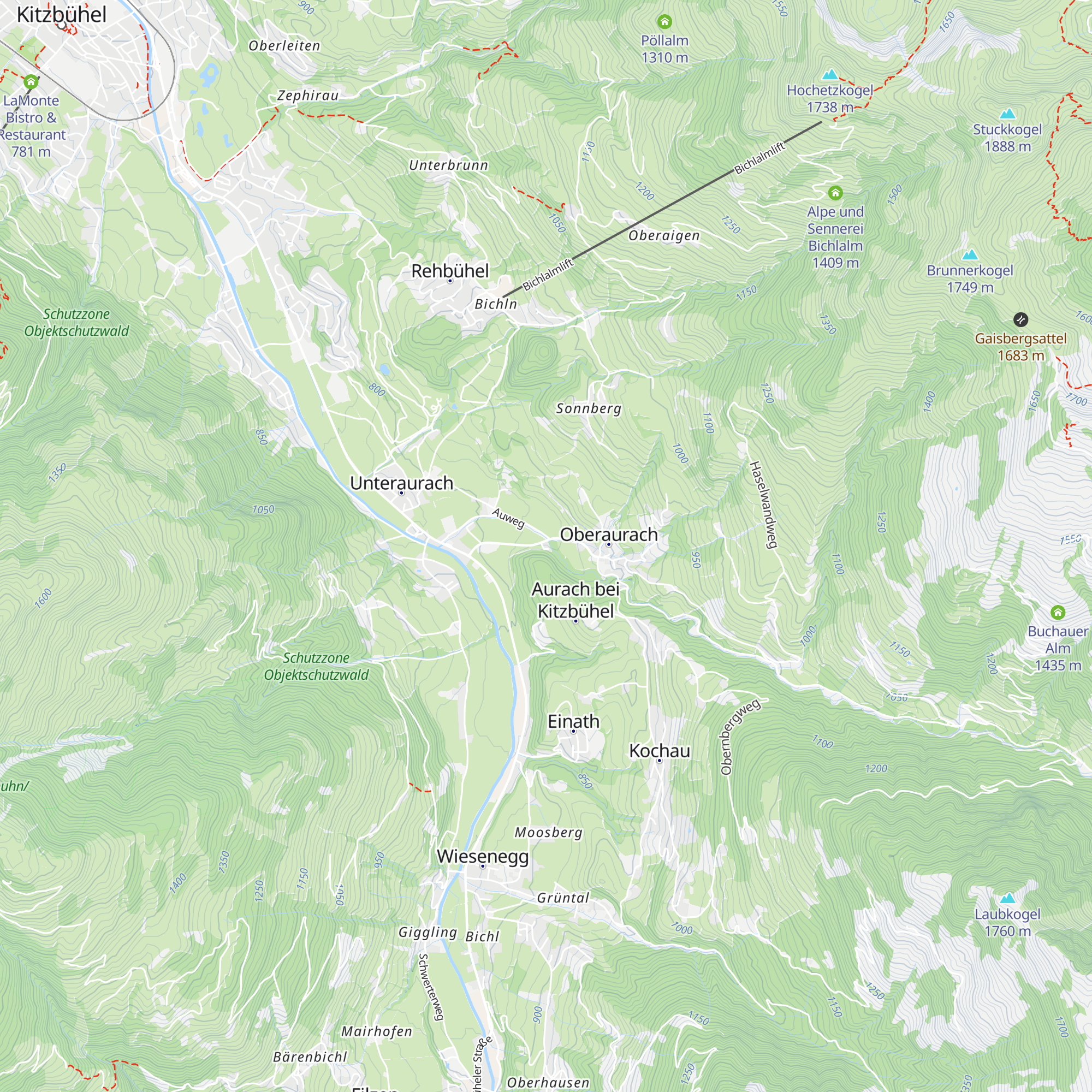 Freiwillige Feuerwehr Aurach bei Kitzbühel map