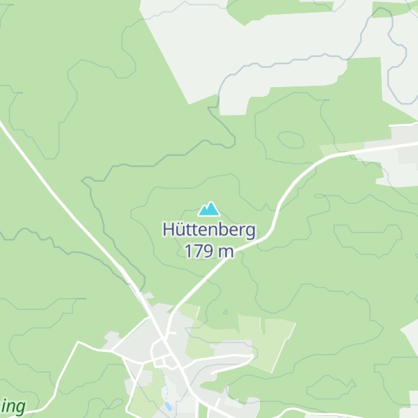 Map of Hüttenberg