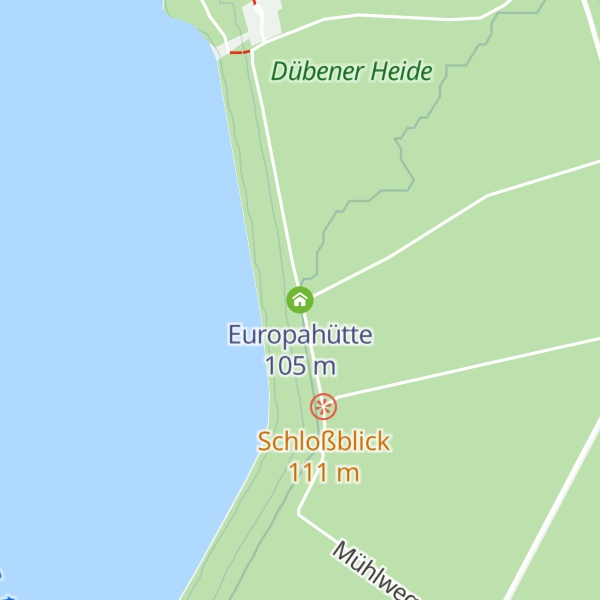 Map of Europahütte
