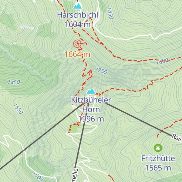 Map of Kitzbüheler Horn