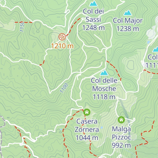 Map of Casello della Guardia