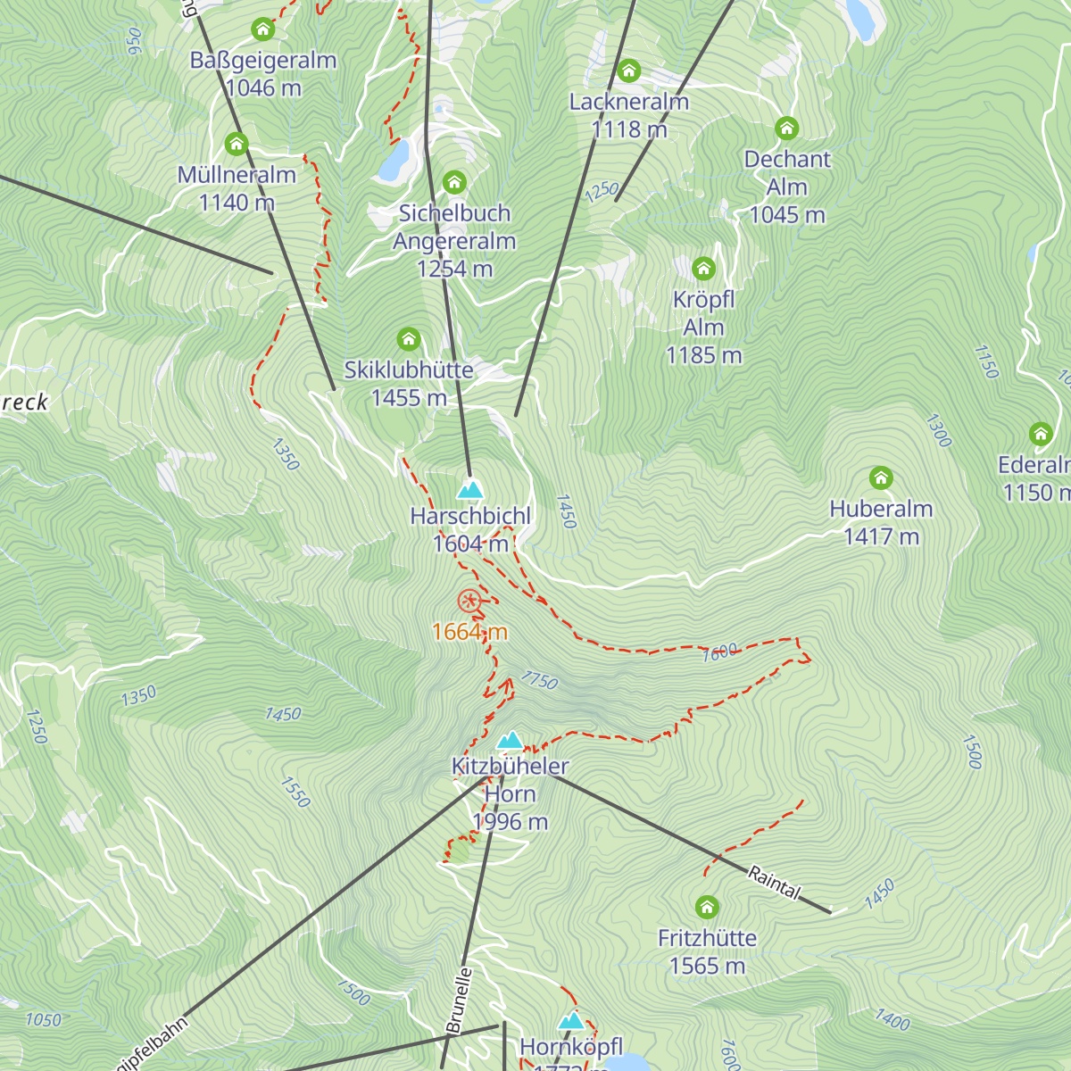 Pointalm map