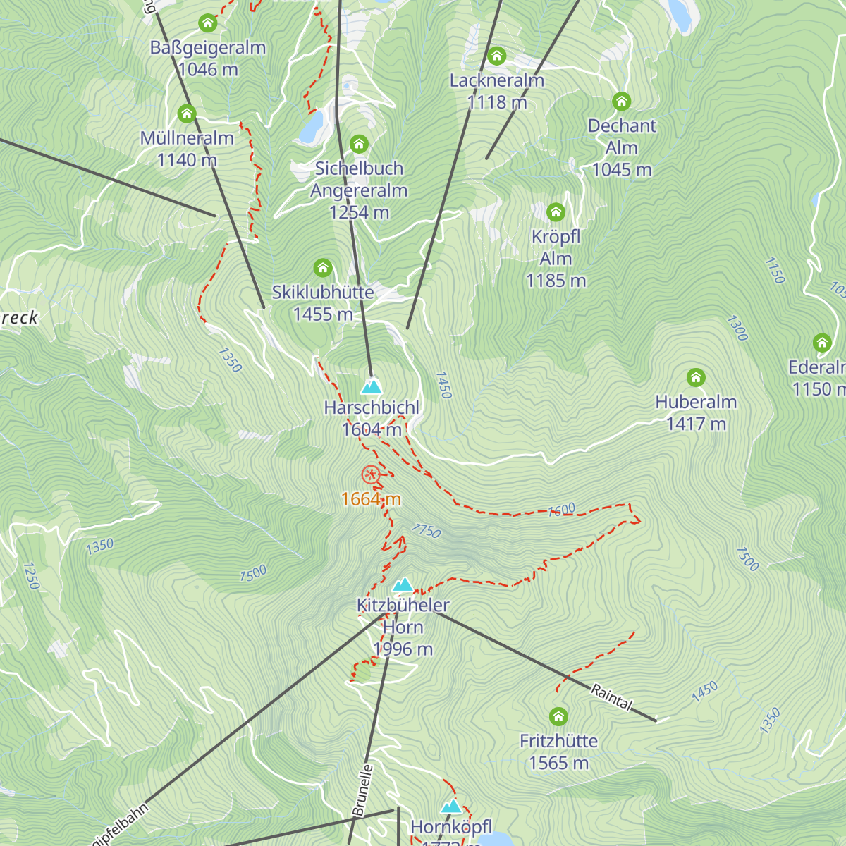 Pointalm map