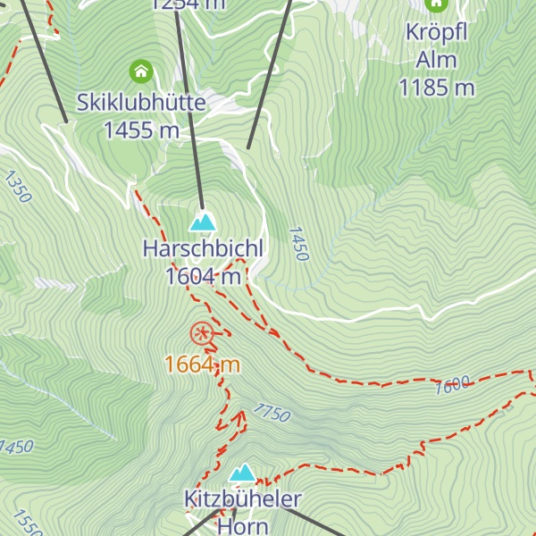 Map of Pointalm