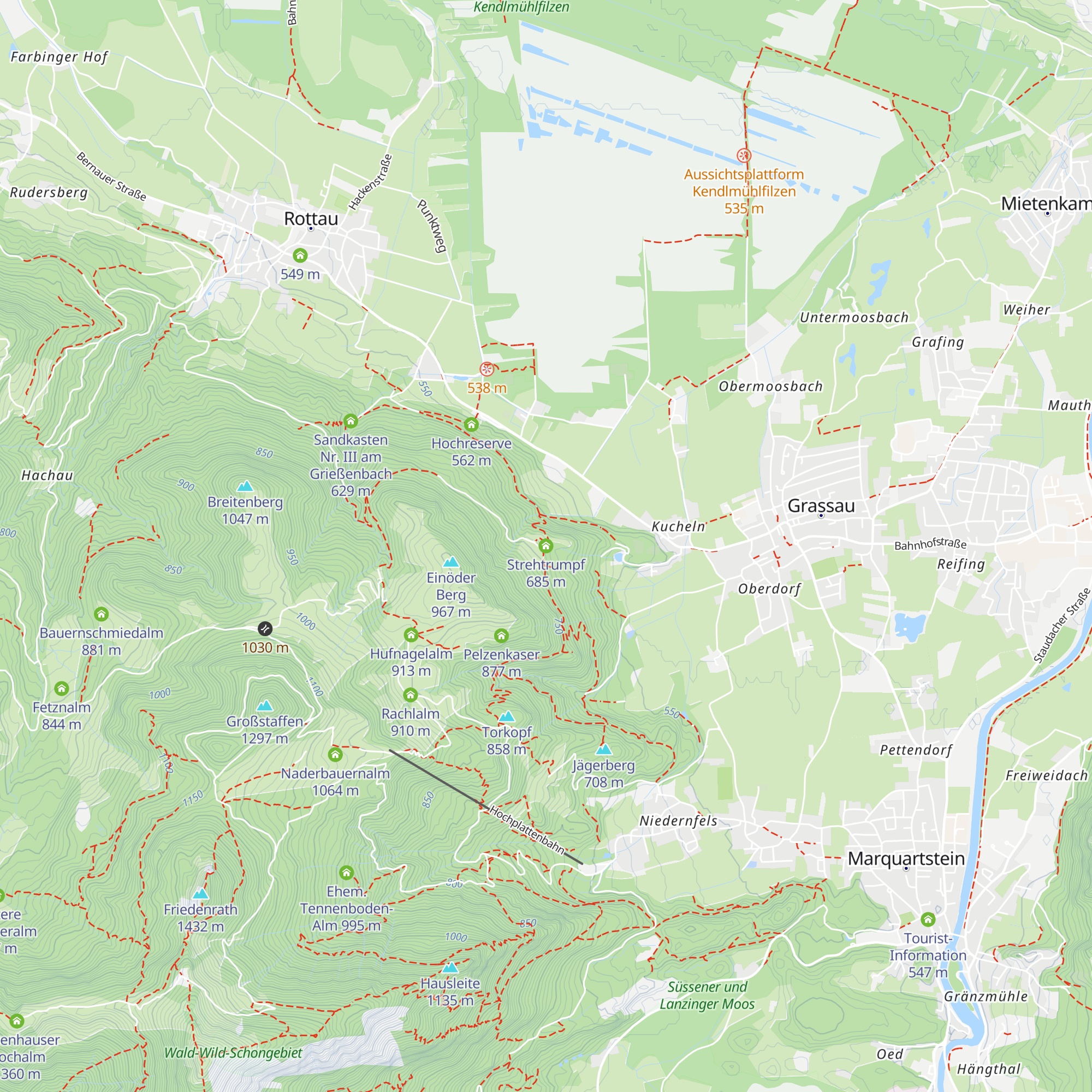 Strehtrumpf map