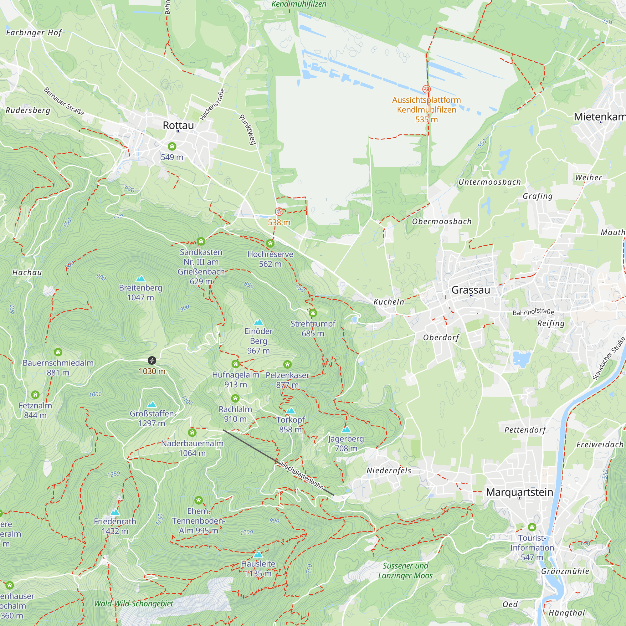 Strehtrumpf map