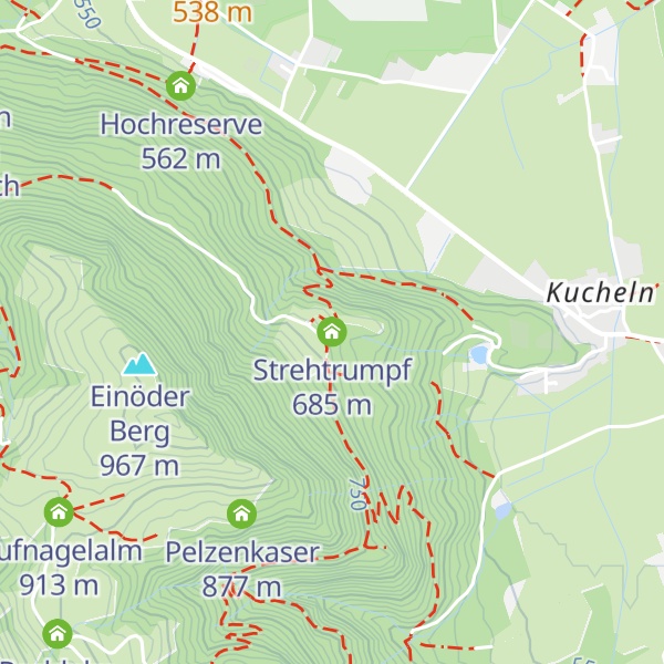 Map of Strehtrumpf