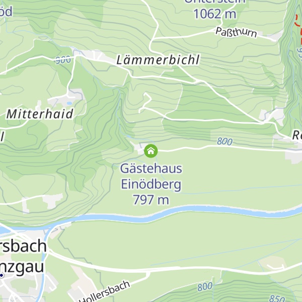 Map of Gästehaus Einödberg