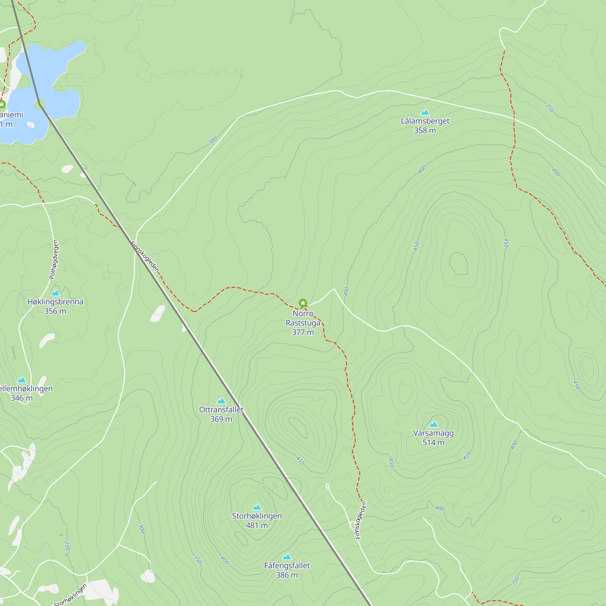 Norro Raststuga map
