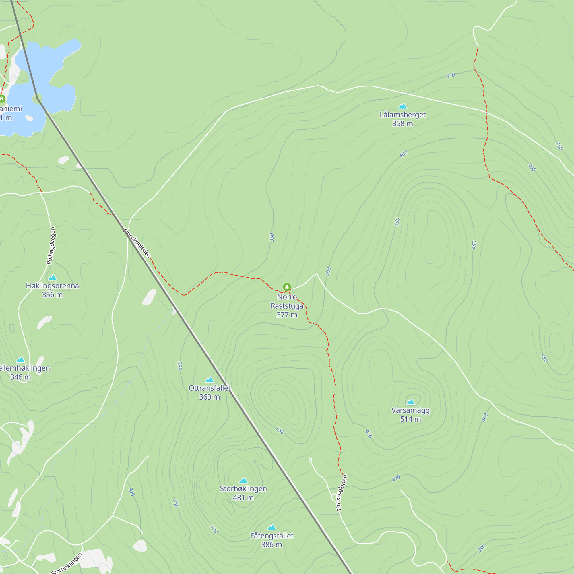 Norro Raststuga map