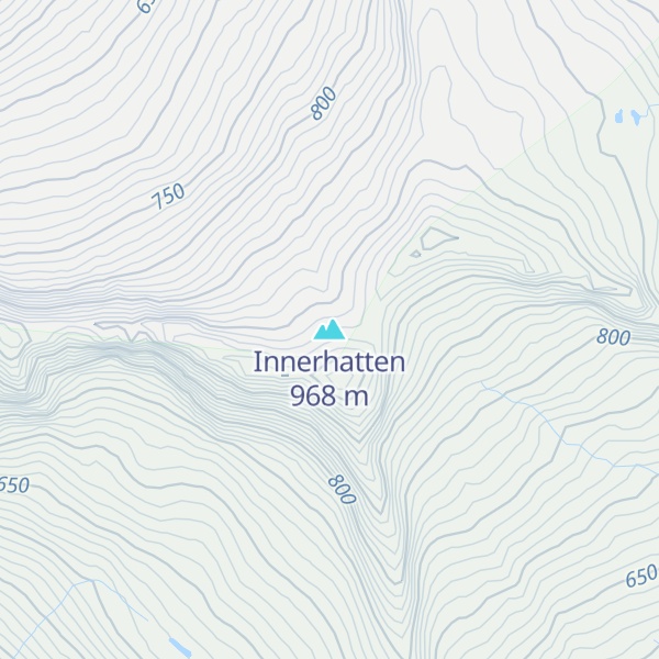 Map of Innerhatten