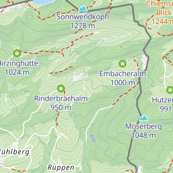 Map of Ochsenalm