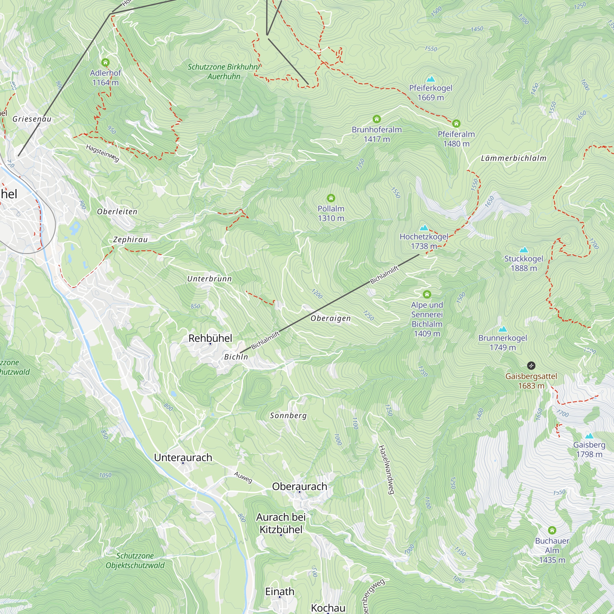 Rosi´s Sonnbergstuben map