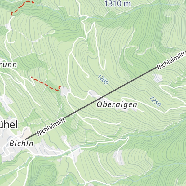 Map of Rosi´s Sonnbergstuben
