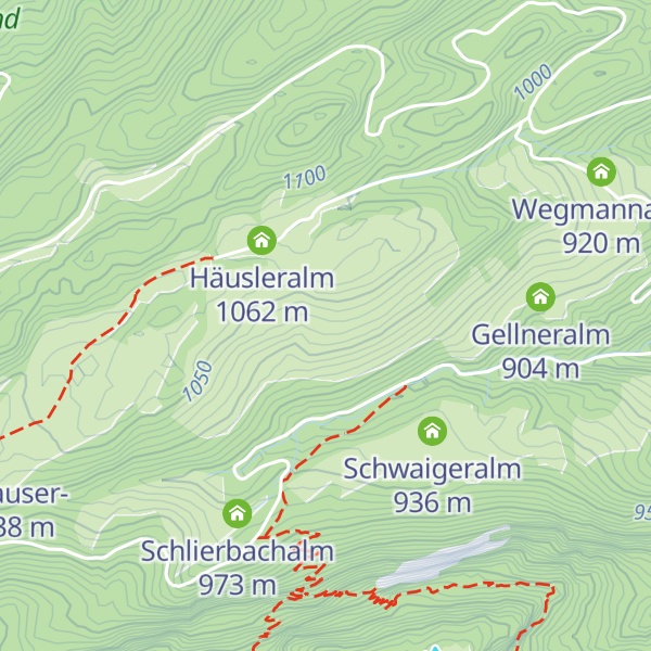 Map of Jäger-Alm