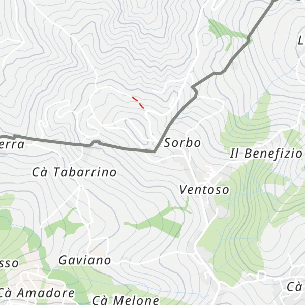 Map of Monte Ventoso