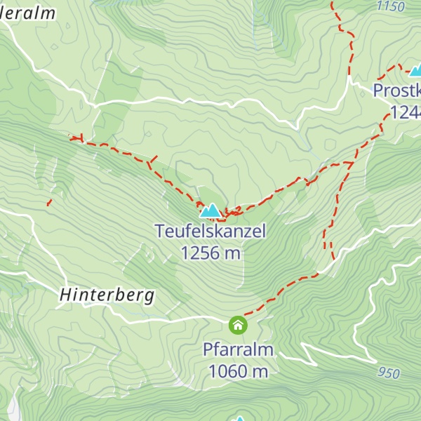 Map of Teufelskanzel