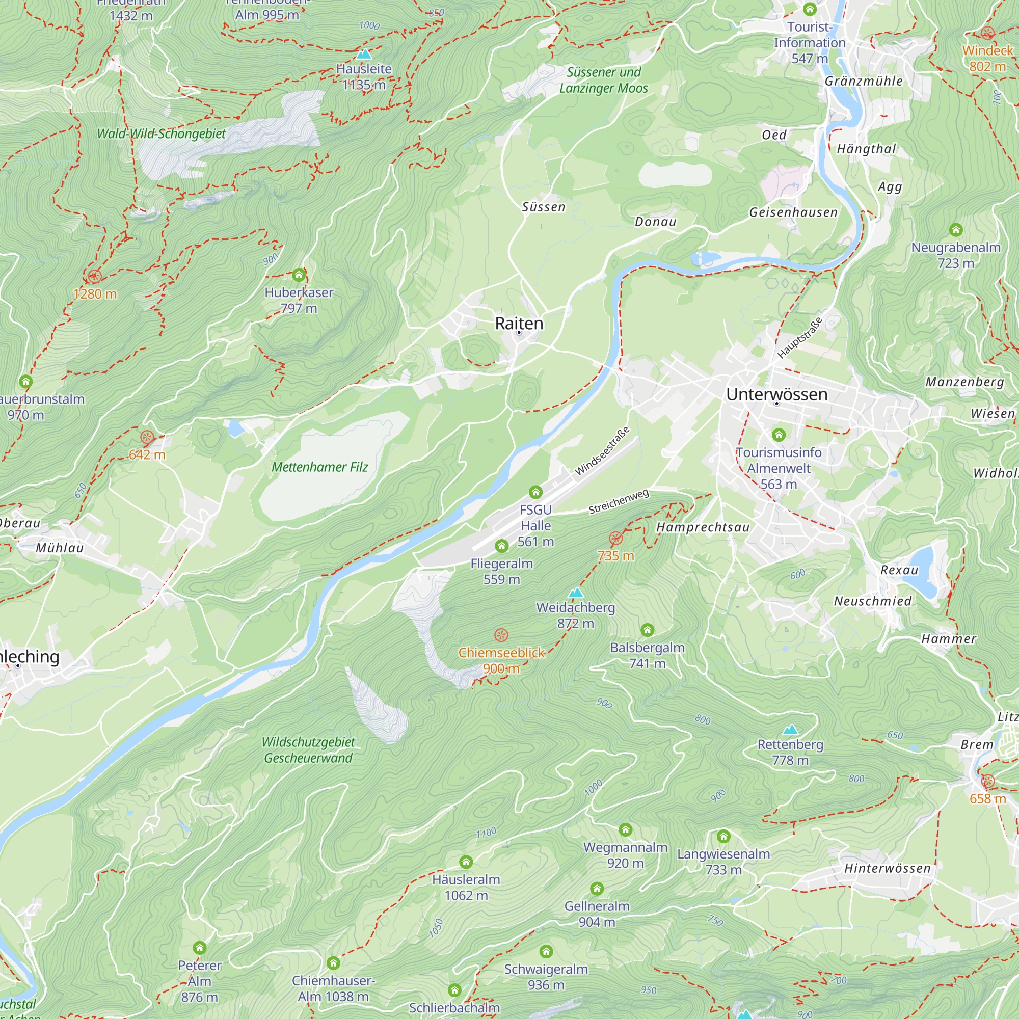 DASSU Flugschule map