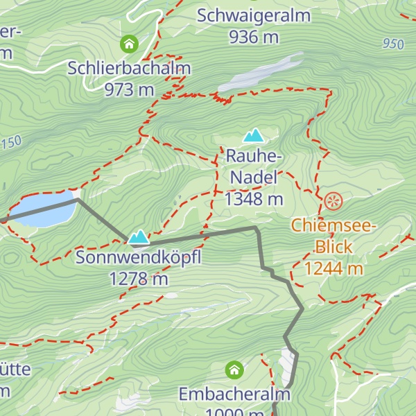 Map of Frankenmöserkaser