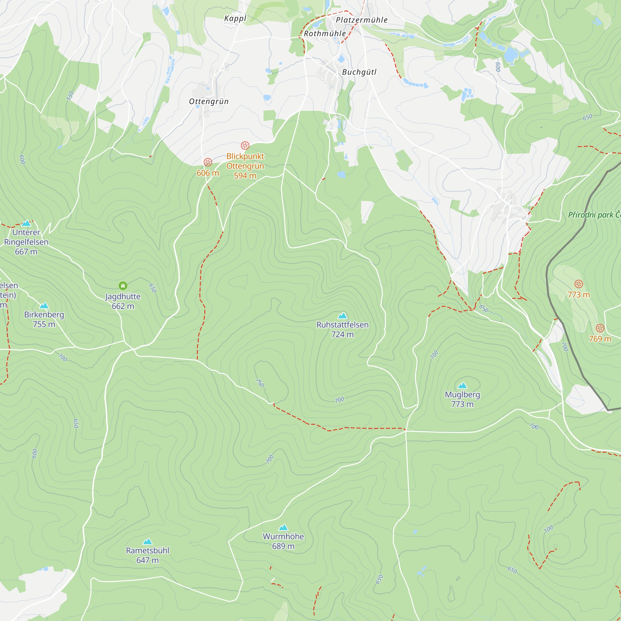 Jagdhütte map