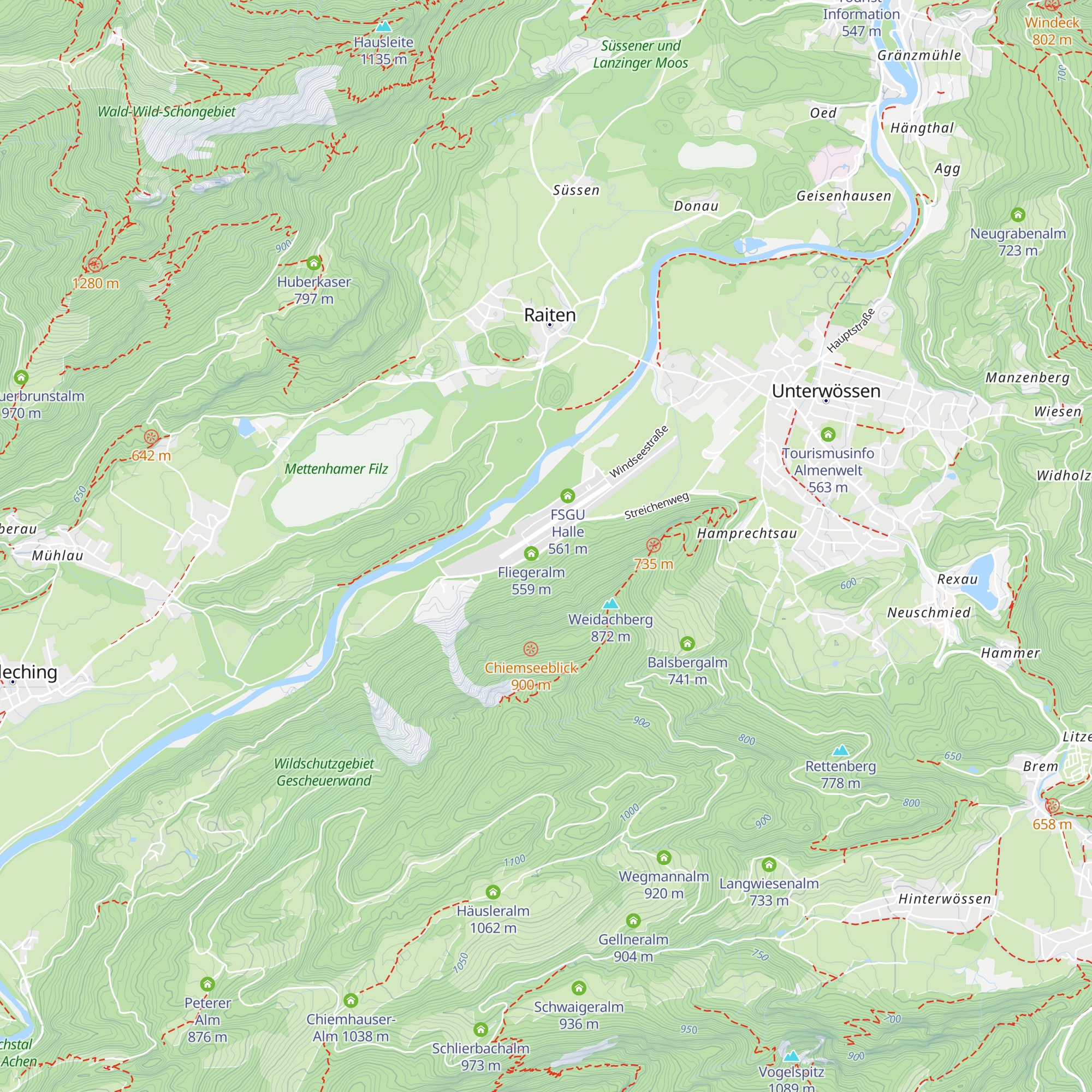 DASSU Flugleitung map