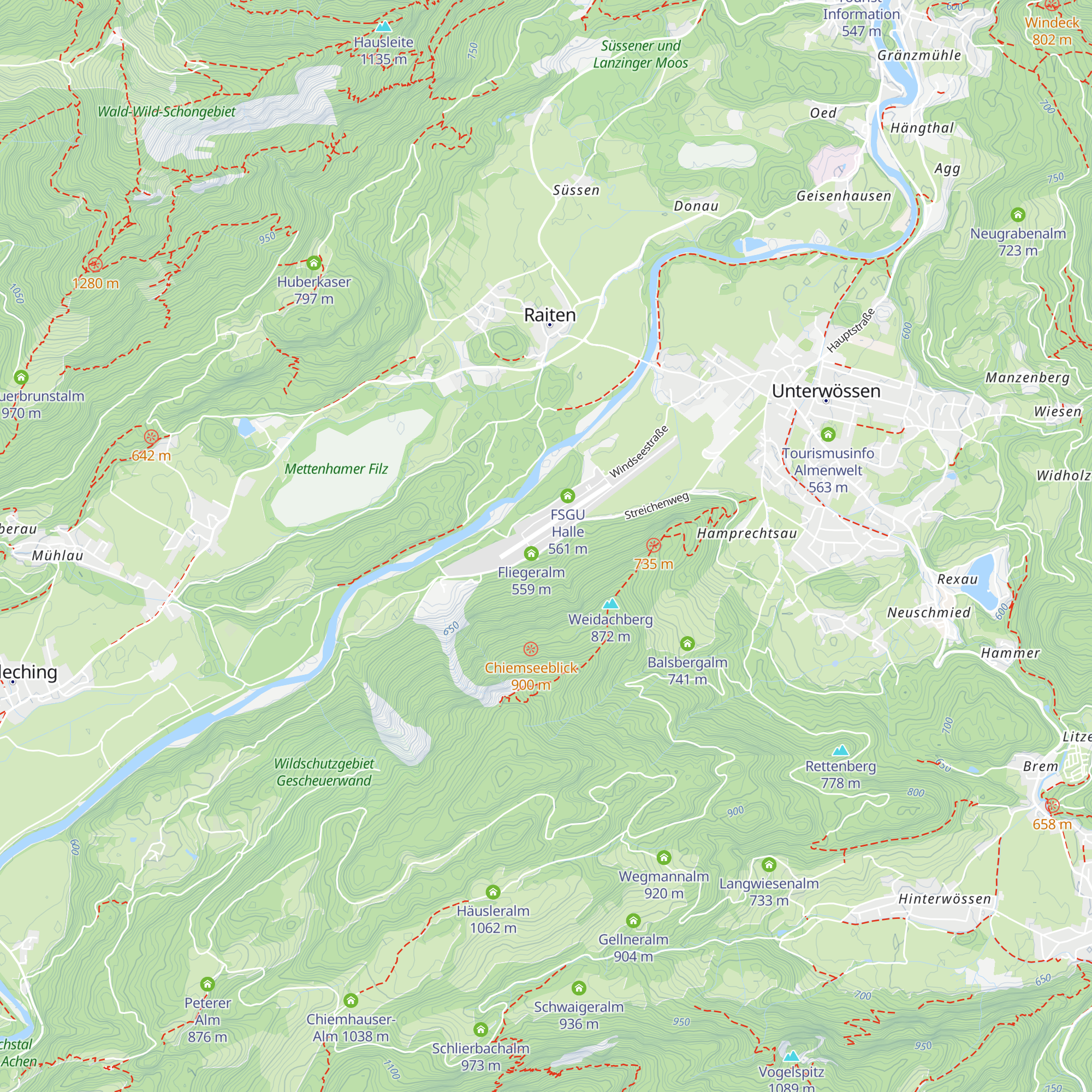 DASSU Flugleitung map