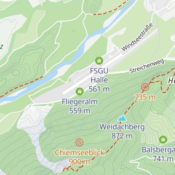 Map of DASSU Flugleitung