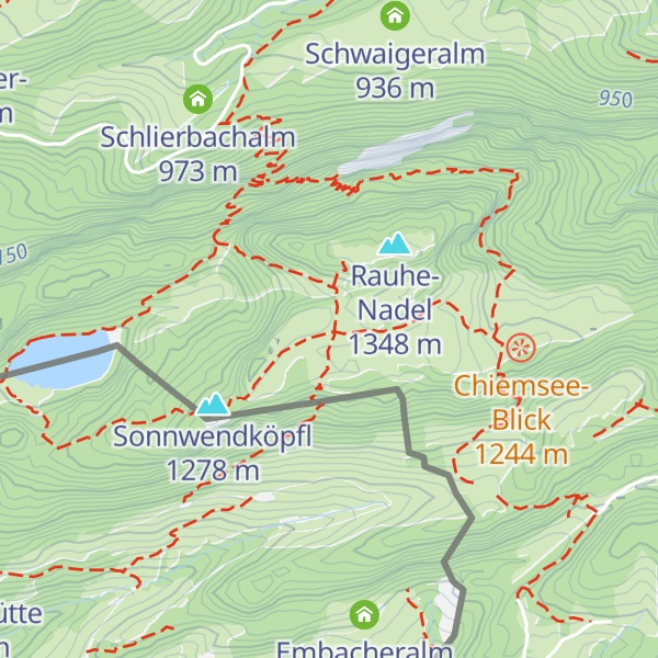 Map of Sauermöser Alm