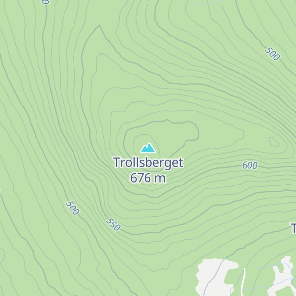 Map of Trollsberget
