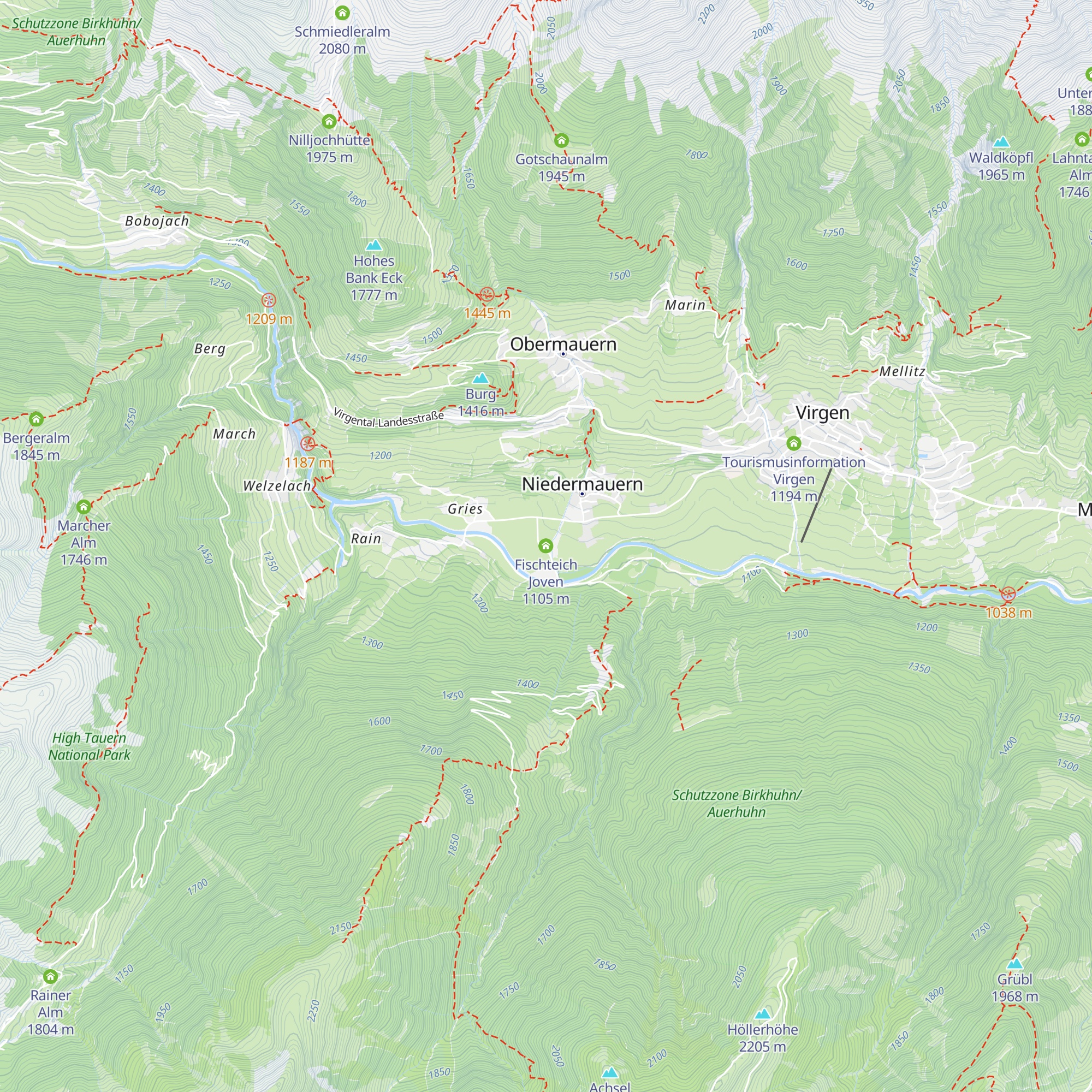 Fischteich Joven map