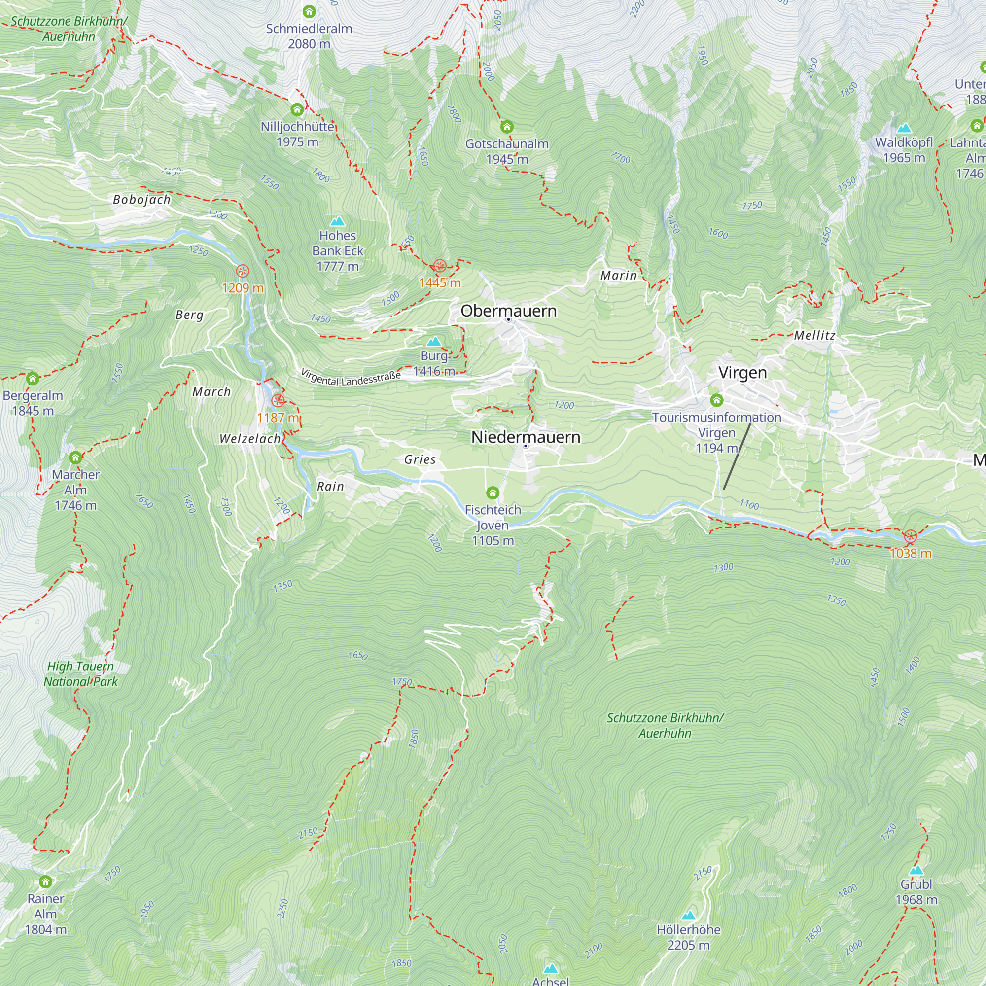Fischteich Joven map