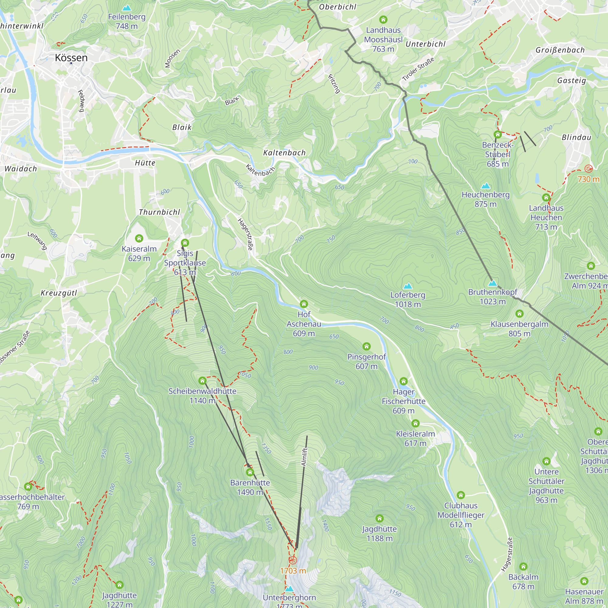 Hof Aschenau map