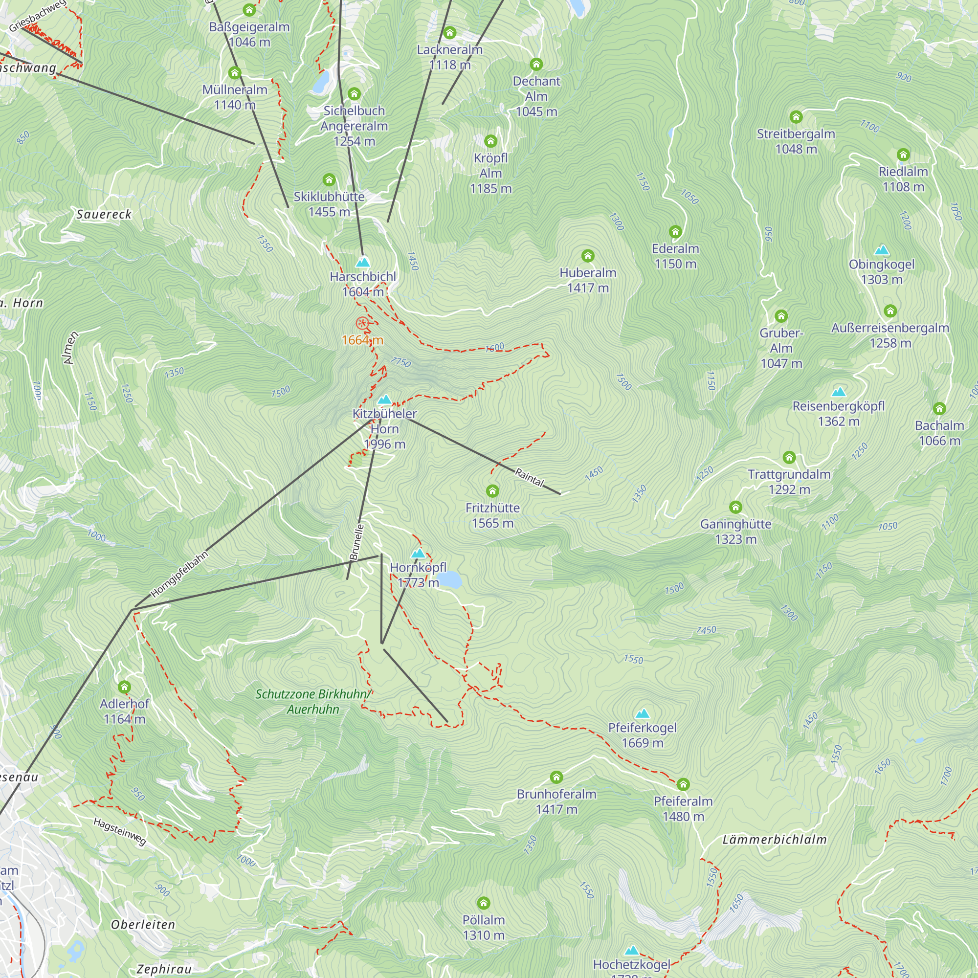 Obere Reintalalm map