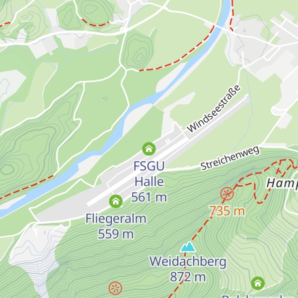 Map of FSGU Halle