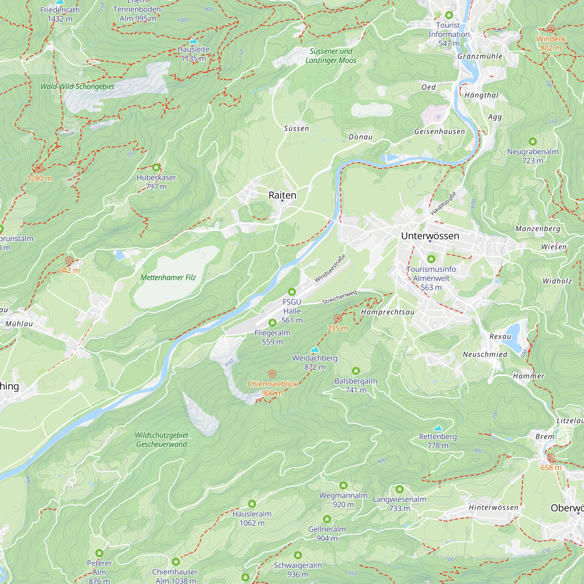 FSGU Halle map