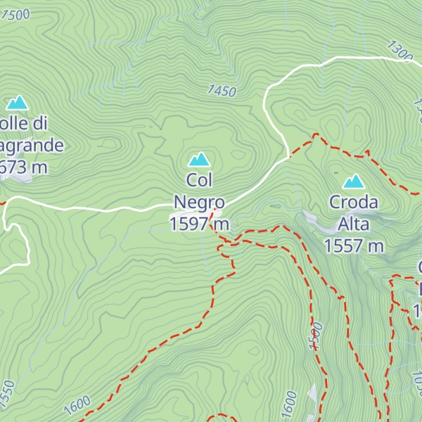 Map of Casone di Campiviei