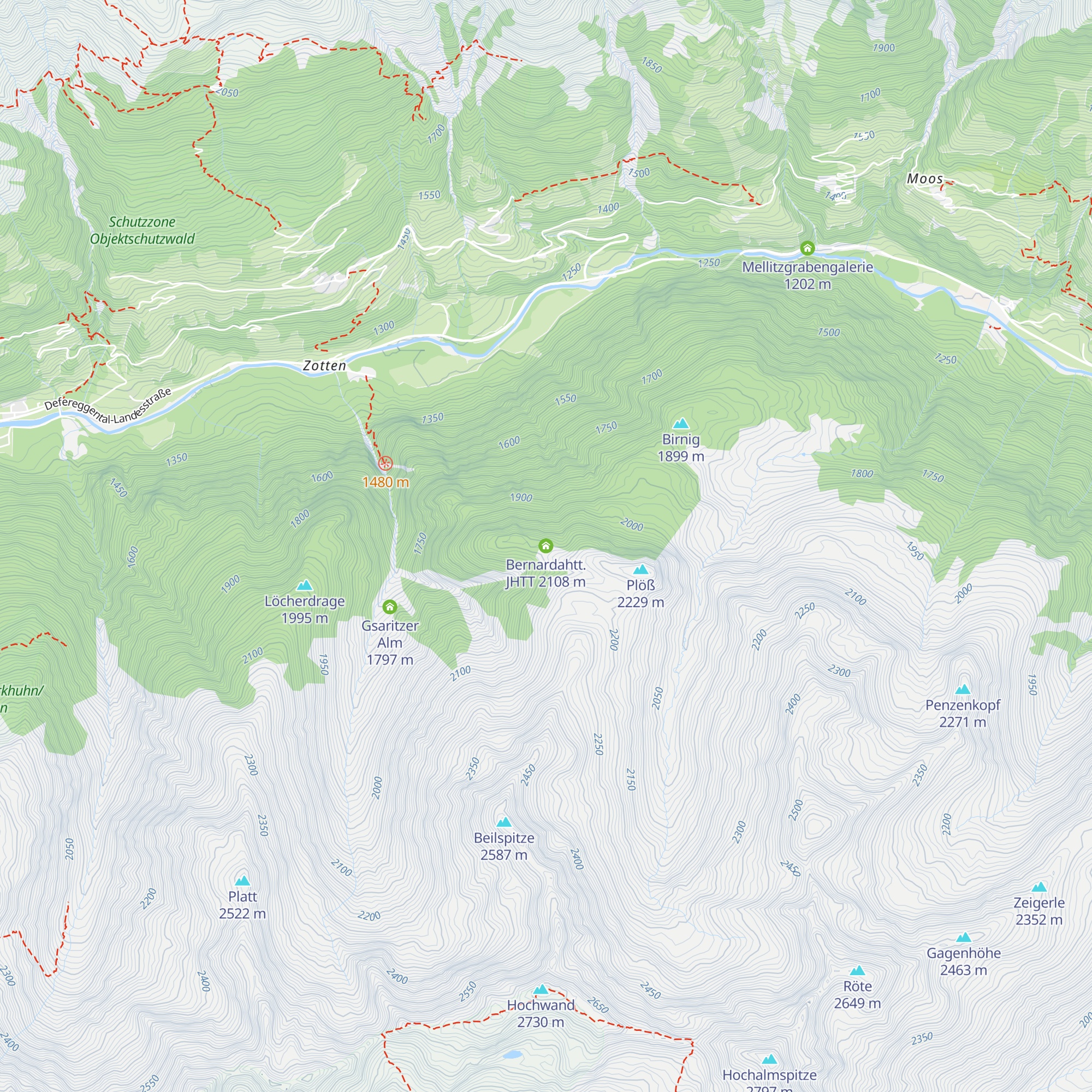 Bernardahtt. JHTT map